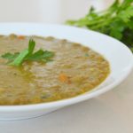 my vegan lentil & parsley soup