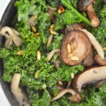 all hail kale & mushroom salad